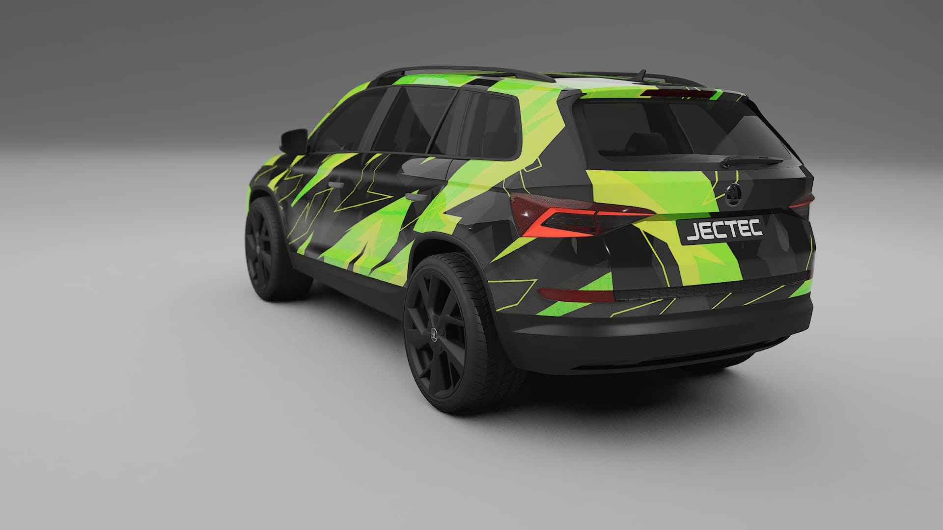 Škoda Kodiaq NS7 NINJA TURTLES – Kit Wrap PPF Personalizat din Folie de Poliuretan Imprimabilă