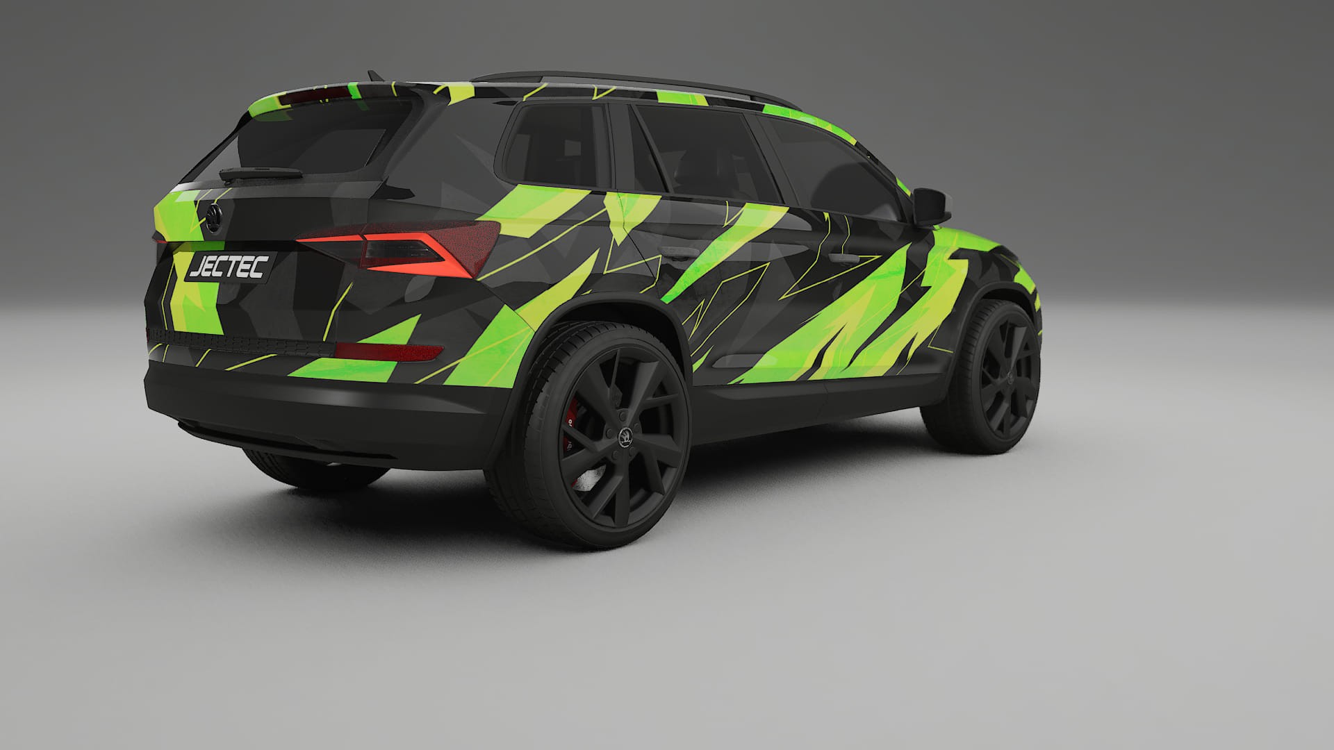 Škoda Kodiaq NS7 NINJA TURTLES – Kit Wrap PPF Personalizat din Folie de Poliuretan Imprimabilă