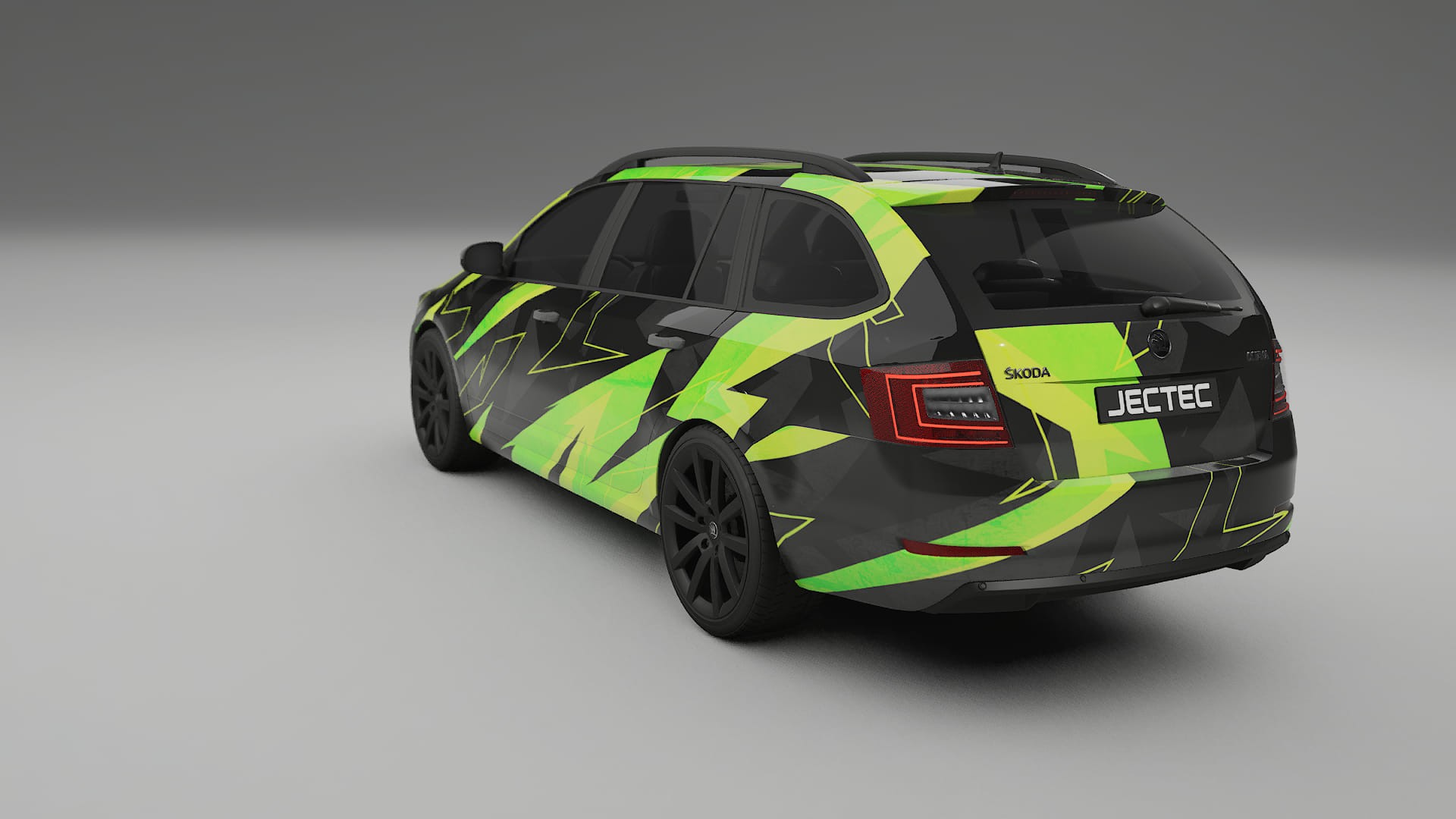 Škoda Octavia combi 5E NINJA TURTLES – Kit Wrap PPF Personalizat din Folie de Poliuretan Imprimabilă