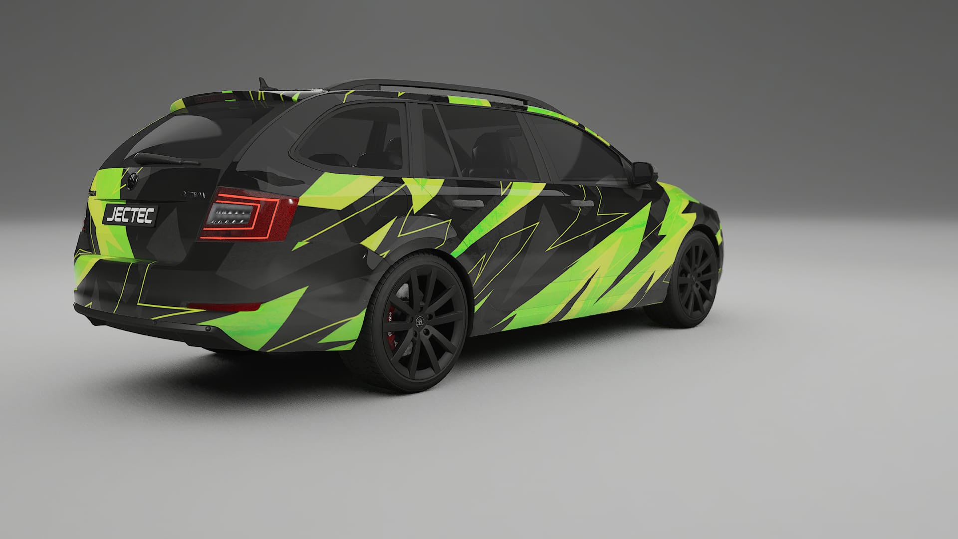 Škoda Octavia combi 5E NINJA TURTLES – Kit Wrap PPF Personalizat din Folie de Poliuretan Imprimabilă