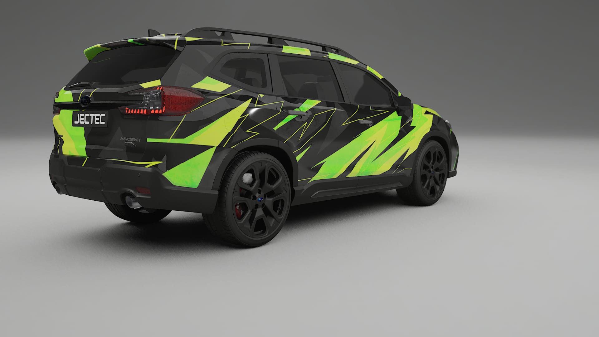 Subaru Ascent BT facelift LCI NINJA TURTLES – Kit Wrap PPF Personalizat din Folie de Poliuretan Imprimabilă