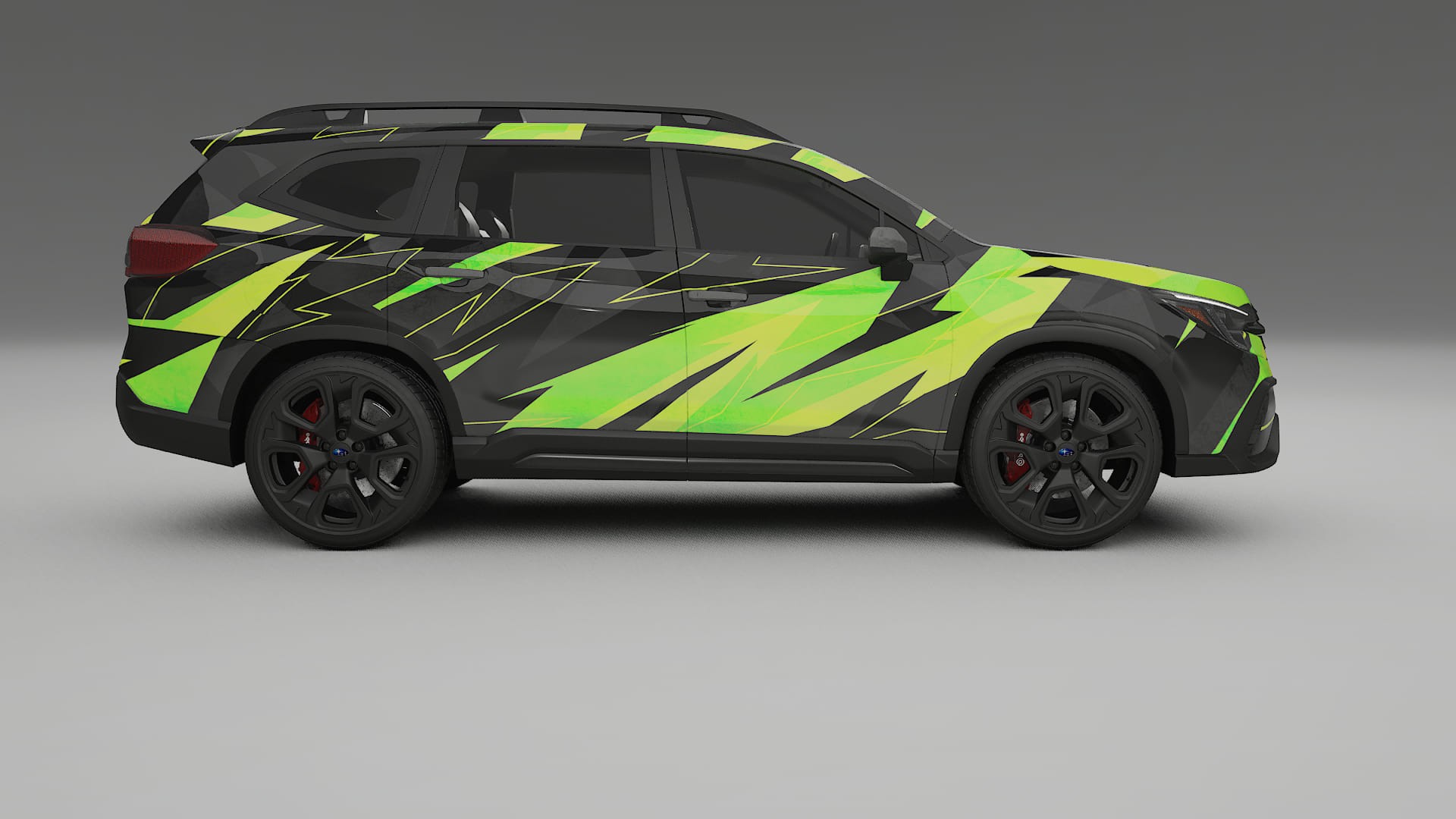 Subaru Ascent BT facelift LCI NINJA TURTLES – Kit Wrap PPF Personalizat din Folie de Poliuretan Imprimabilă