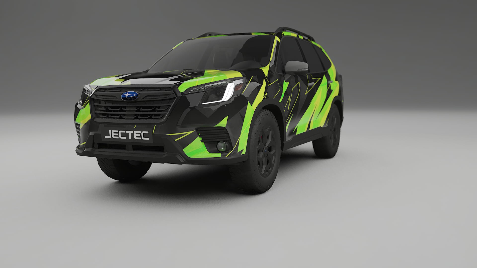 Subaru Forester V SK facelift LCI NINJA TURTLES – Kit Wrap PPF Personalizat din Folie de Poliuretan Imprimabilă
