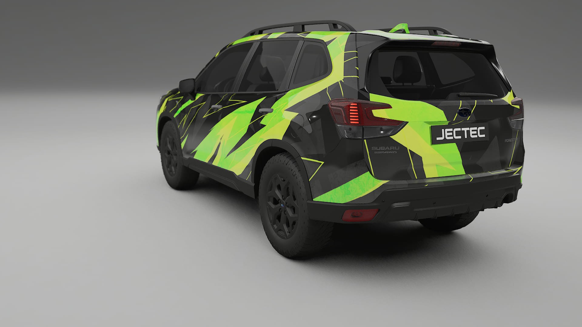 Subaru Forester V SK facelift LCI NINJA TURTLES – Kit Wrap PPF Personalizat din Folie de Poliuretan Imprimabilă
