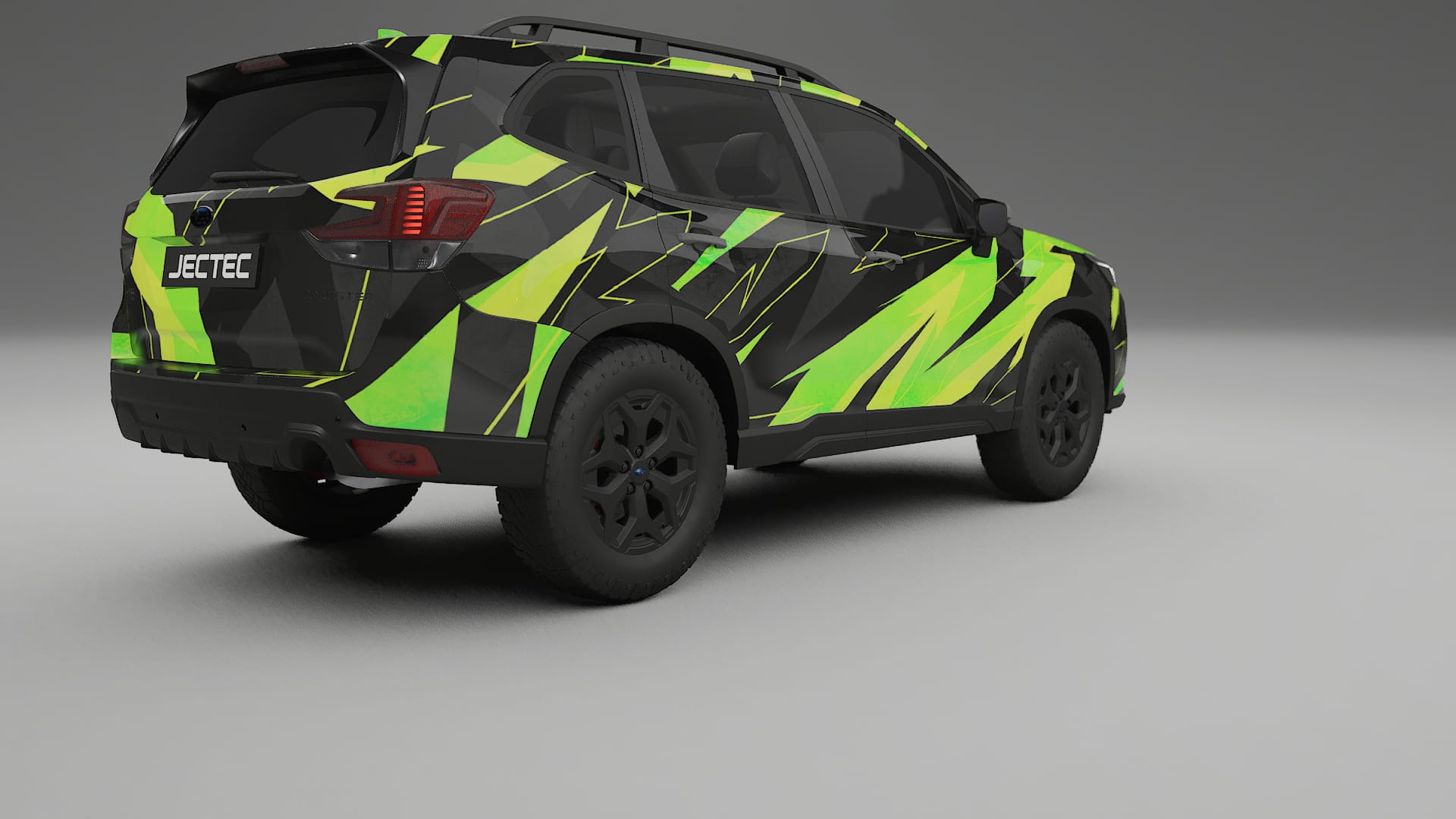 Subaru Forester V SK facelift LCI NINJA TURTLES – Kit Wrap PPF Personalizat din Folie de Poliuretan Imprimabilă