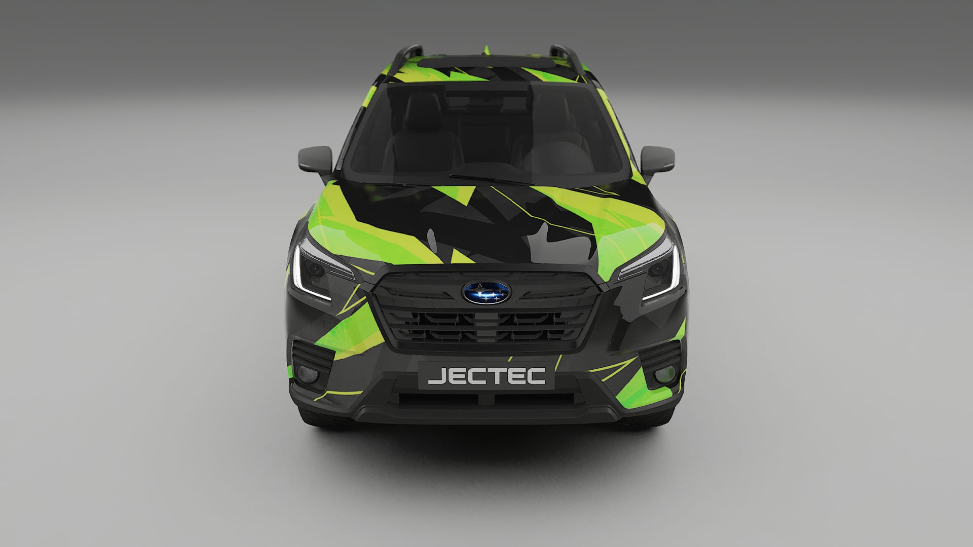 Subaru Forester V SK facelift LCI NINJA TURTLES – Kit Wrap PPF Personalizat din Folie de Poliuretan Imprimabilă