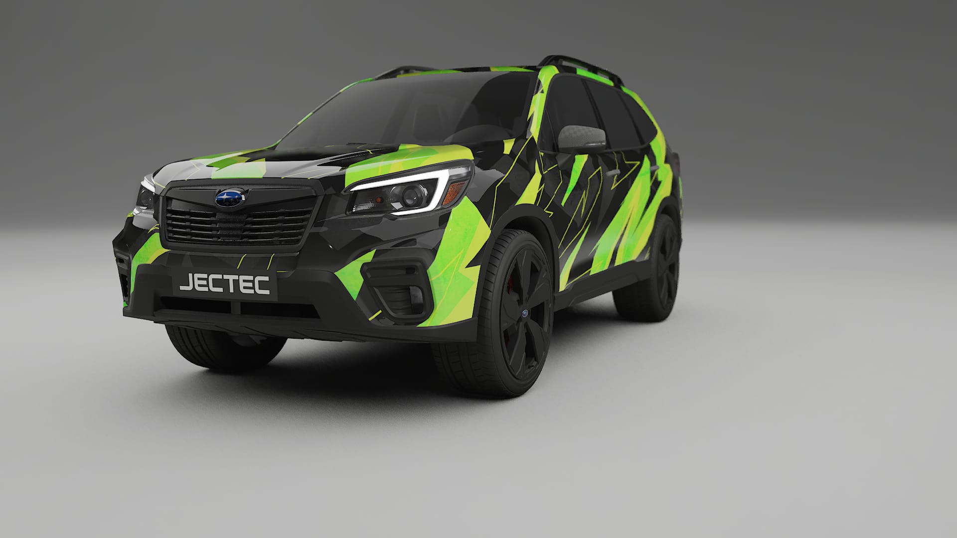 Subaru Forester V SK prefacelift pre-LCI NINJA TURTLES – Kit Wrap PPF Personalizat din Folie de Poliuretan Imprimabilă