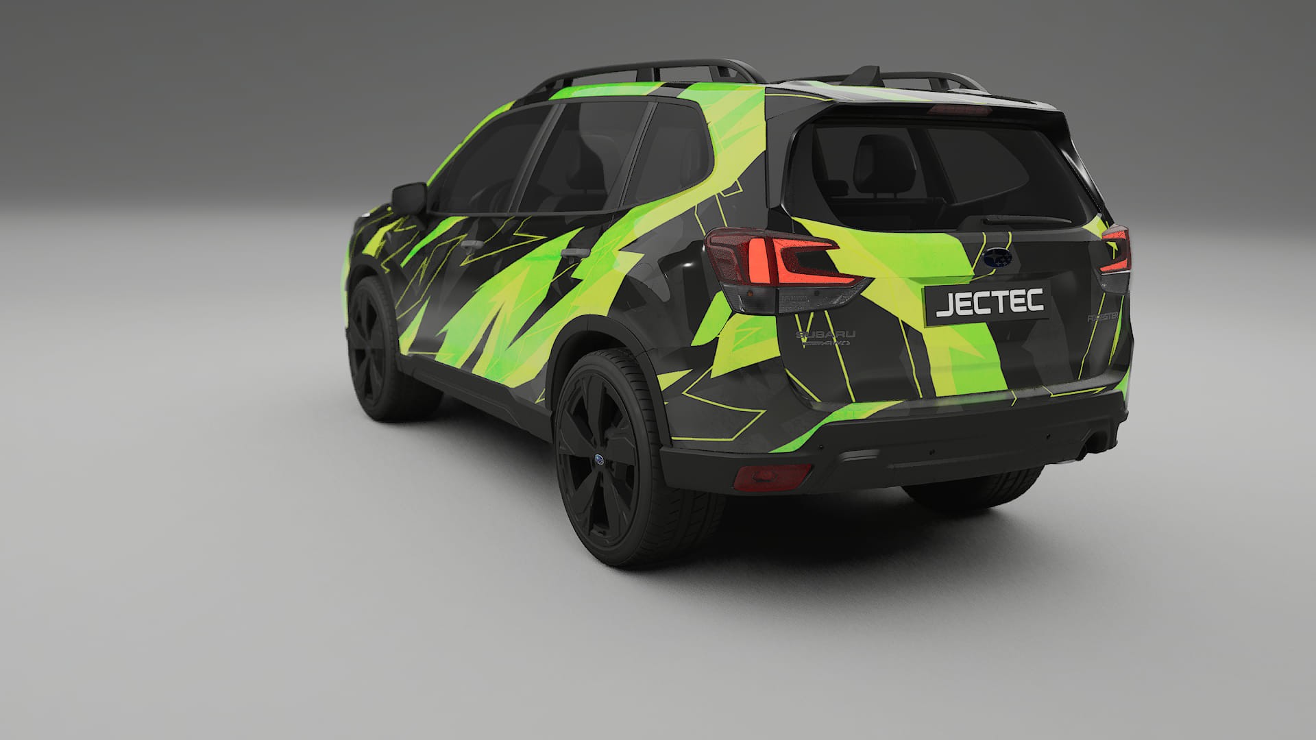 Subaru Forester V SK prefacelift pre-LCI NINJA TURTLES – Kit Wrap PPF Personalizat din Folie de Poliuretan Imprimabilă