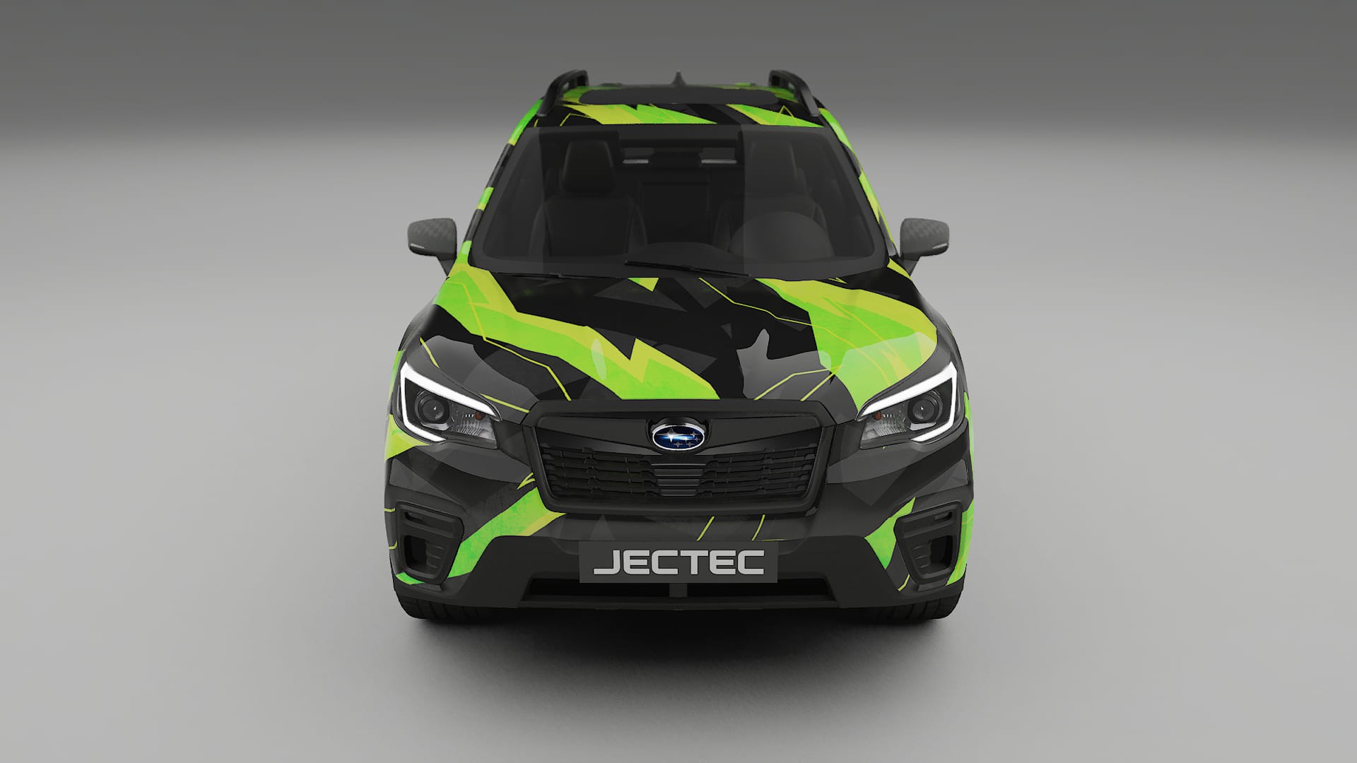 Subaru Forester V SK prefacelift pre-LCI NINJA TURTLES – Kit Wrap PPF Personalizat din Folie de Poliuretan Imprimabilă