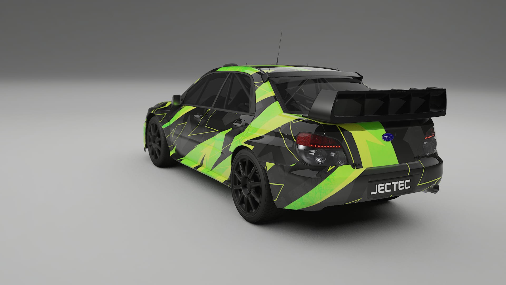 Subaru Impreza WRC GD NINJA TURTLES – Kit Wrap PPF Personalizat din Folie de Poliuretan Imprimabilă