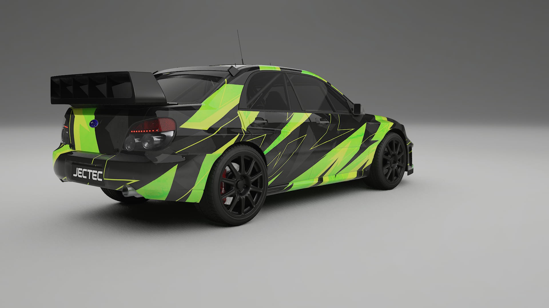 Subaru Impreza WRC GD NINJA TURTLES – Kit Wrap PPF Personalizat din Folie de Poliuretan Imprimabilă