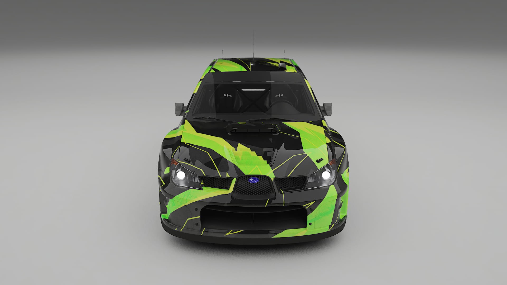 Subaru Impreza WRC GD NINJA TURTLES – Kit Wrap PPF Personalizat din Folie de Poliuretan Imprimabilă