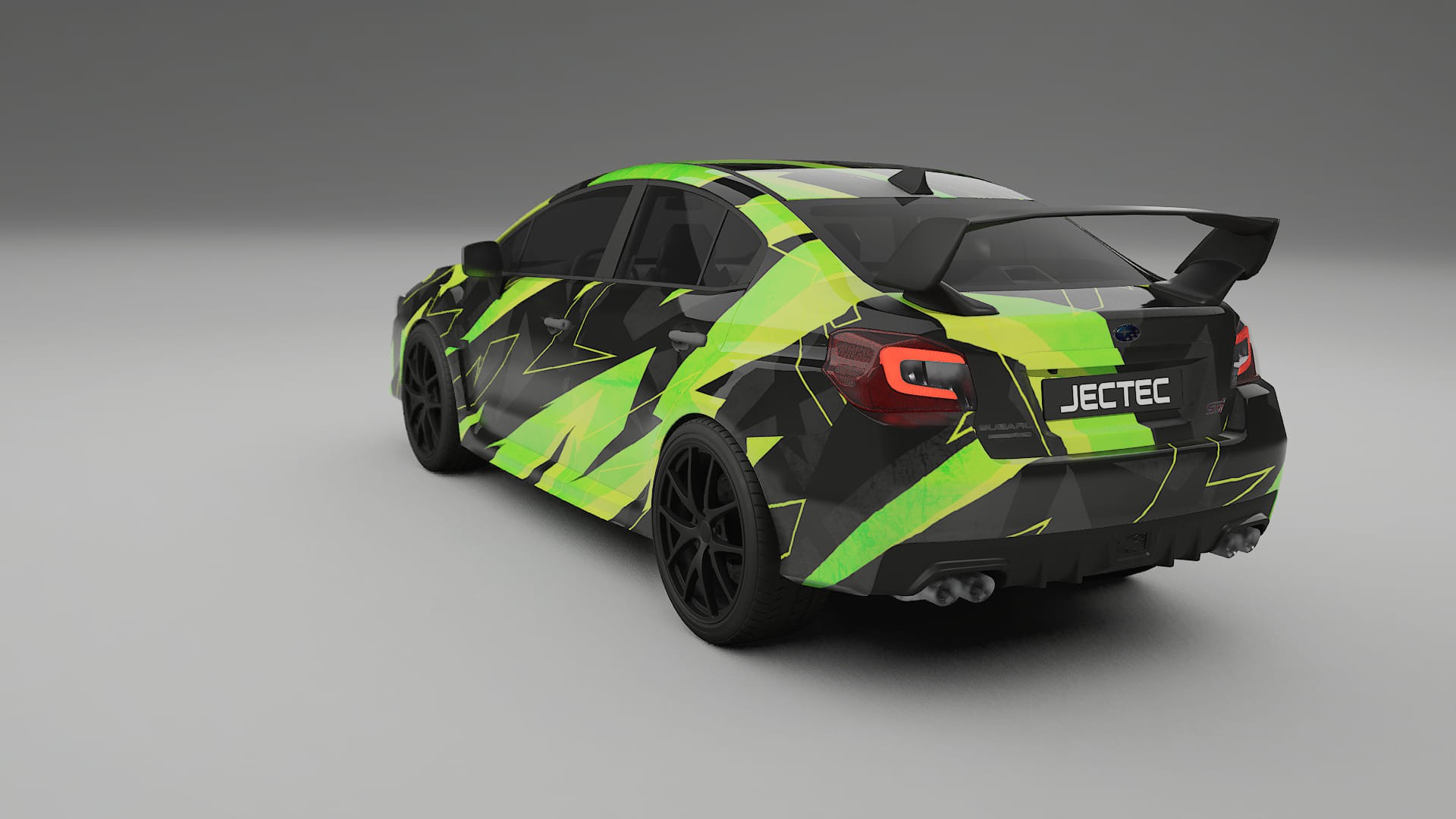 Subaru Impreza WRX Sti VA prefacelift pre-LCI NINJA TURTLES – Kit Wrap PPF Personalizat din Folie de Poliuretan Imprimabilă