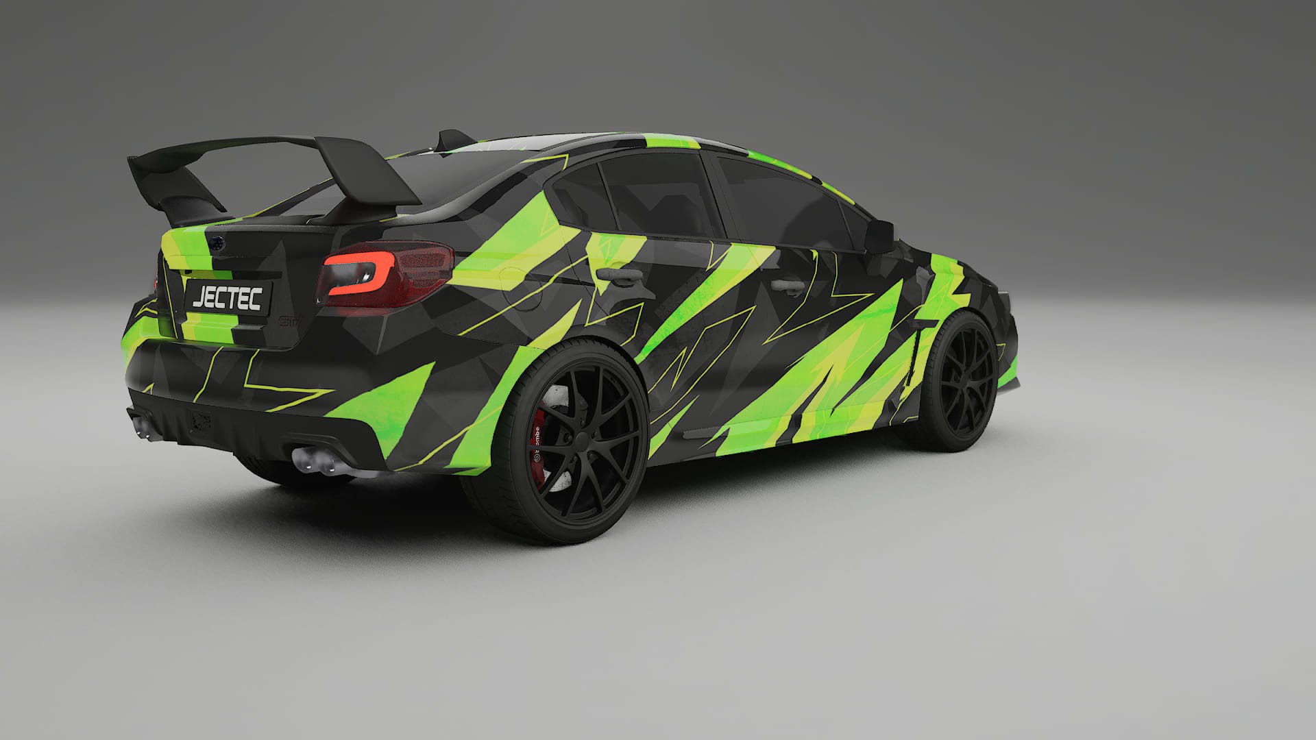 Subaru Impreza WRX Sti VA prefacelift pre-LCI NINJA TURTLES – Kit Wrap PPF Personalizat din Folie de Poliuretan Imprimabilă