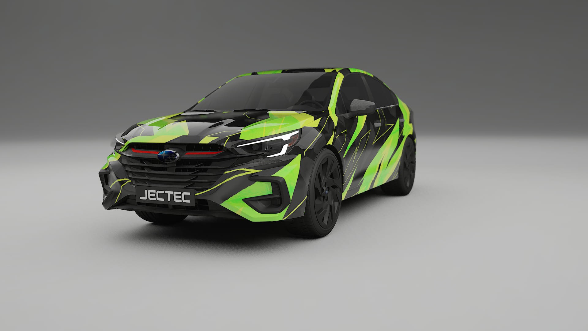 Subaru Legacy BW NINJA TURTLES – Kit Wrap PPF Personalizat din Folie de Poliuretan Imprimabilă