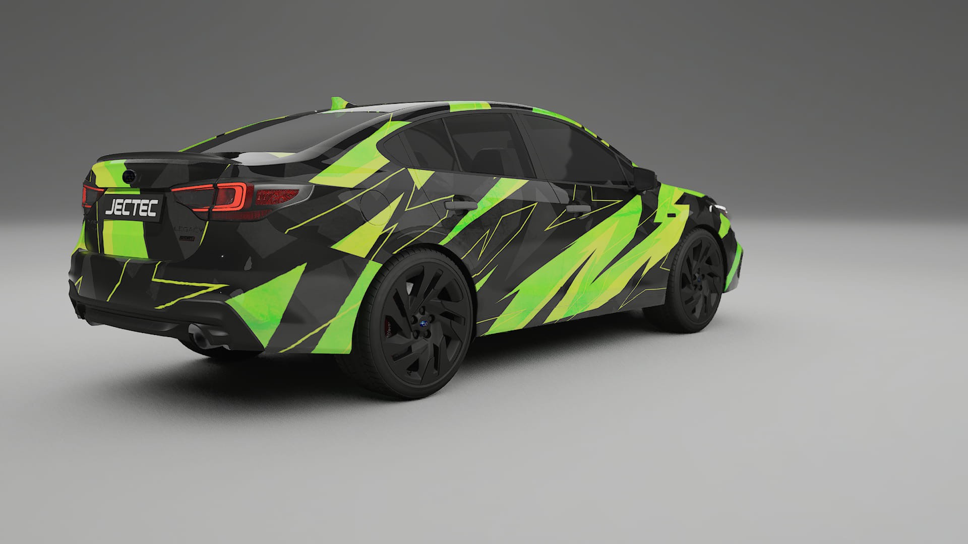 Subaru Legacy BW NINJA TURTLES – Kit Wrap PPF Personalizat din Folie de Poliuretan Imprimabilă
