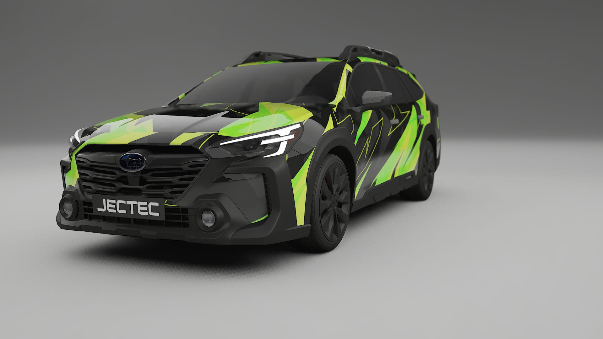 Subaru Outback VI BS facelift LCI NINJA TURTLES – Kit Wrap PPF Personalizat din Folie de Poliuretan Imprimabilă