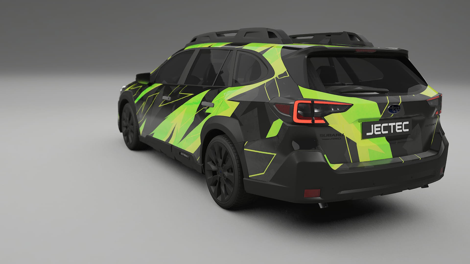 Subaru Outback VI BS facelift LCI NINJA TURTLES – Kit Wrap PPF Personalizat din Folie de Poliuretan Imprimabilă