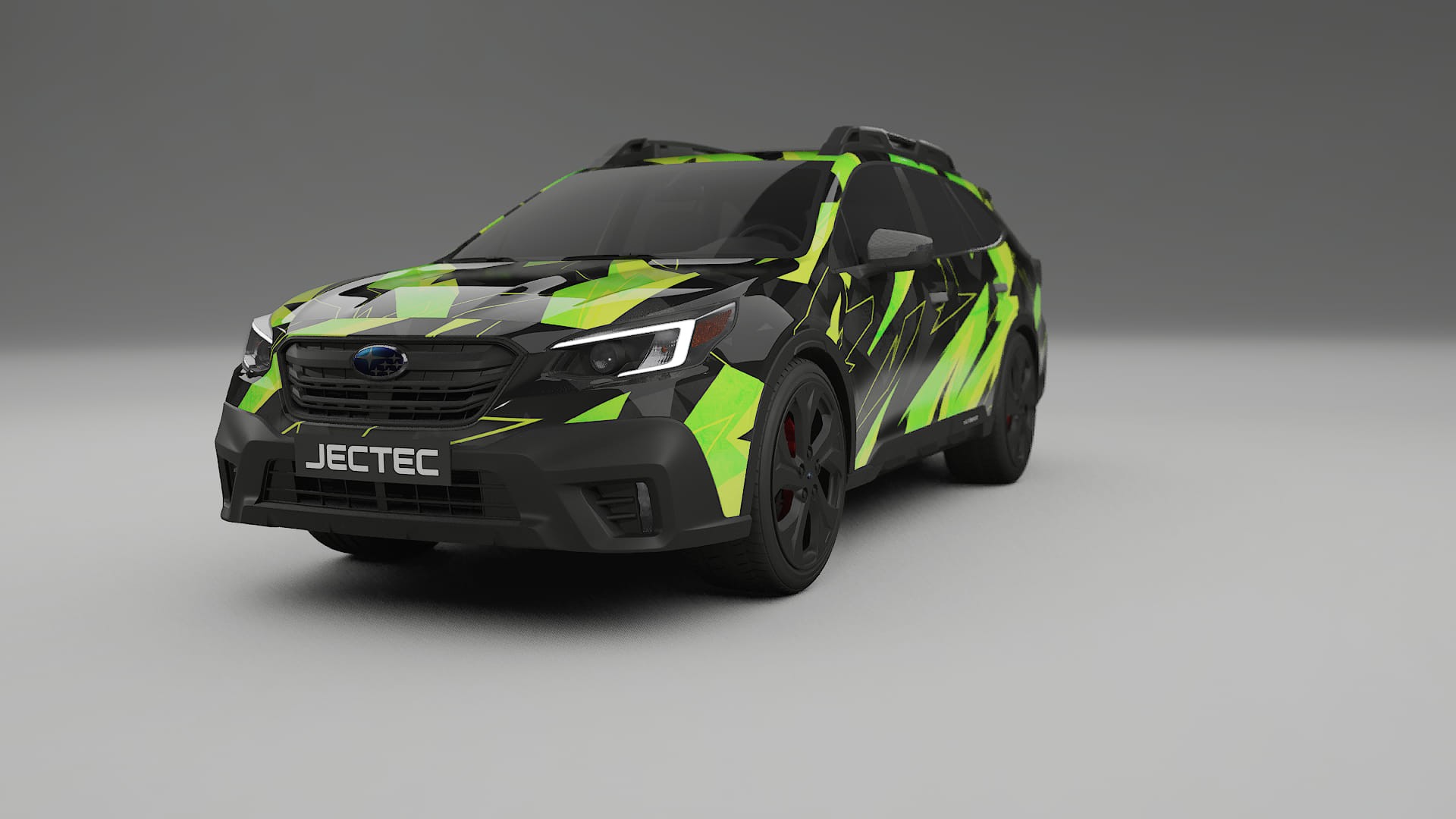 Subaru Outback VI BS prefacelift pre-LCI NINJA TURTLES – Kit Wrap PPF Personalizat din Folie de Poliuretan Imprimabilă