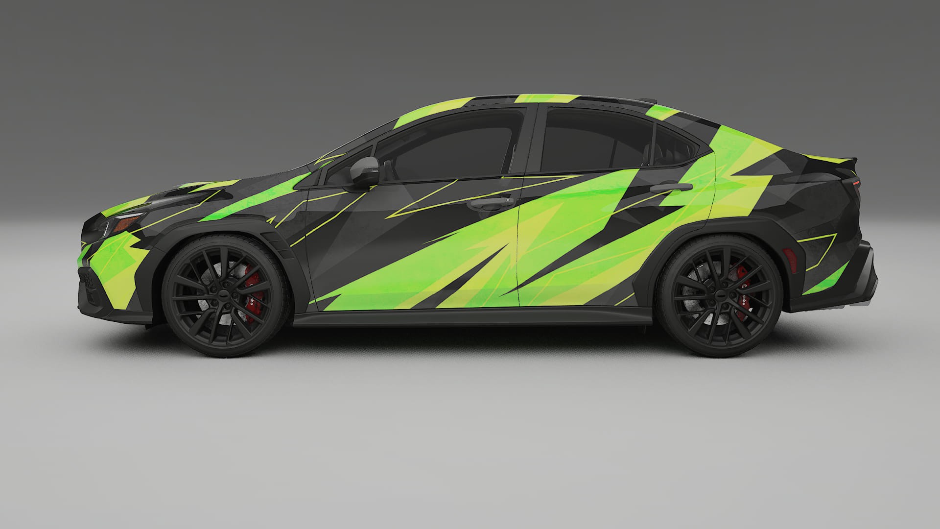 Subaru WRX VB NINJA TURTLES – Kit Wrap PPF Personalizat din Folie de Poliuretan Imprimabilă