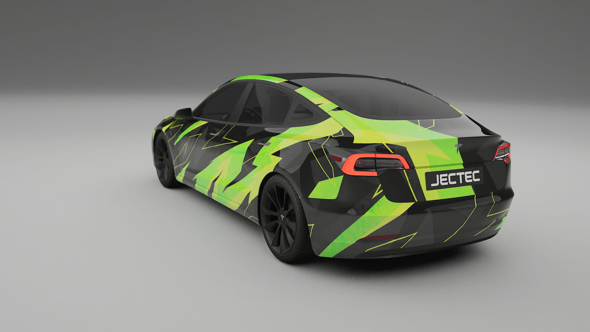 Tesla Model 3 NINJA TURTLES – Kit Wrap PPF Personalizat din Folie de Poliuretan Imprimabilă