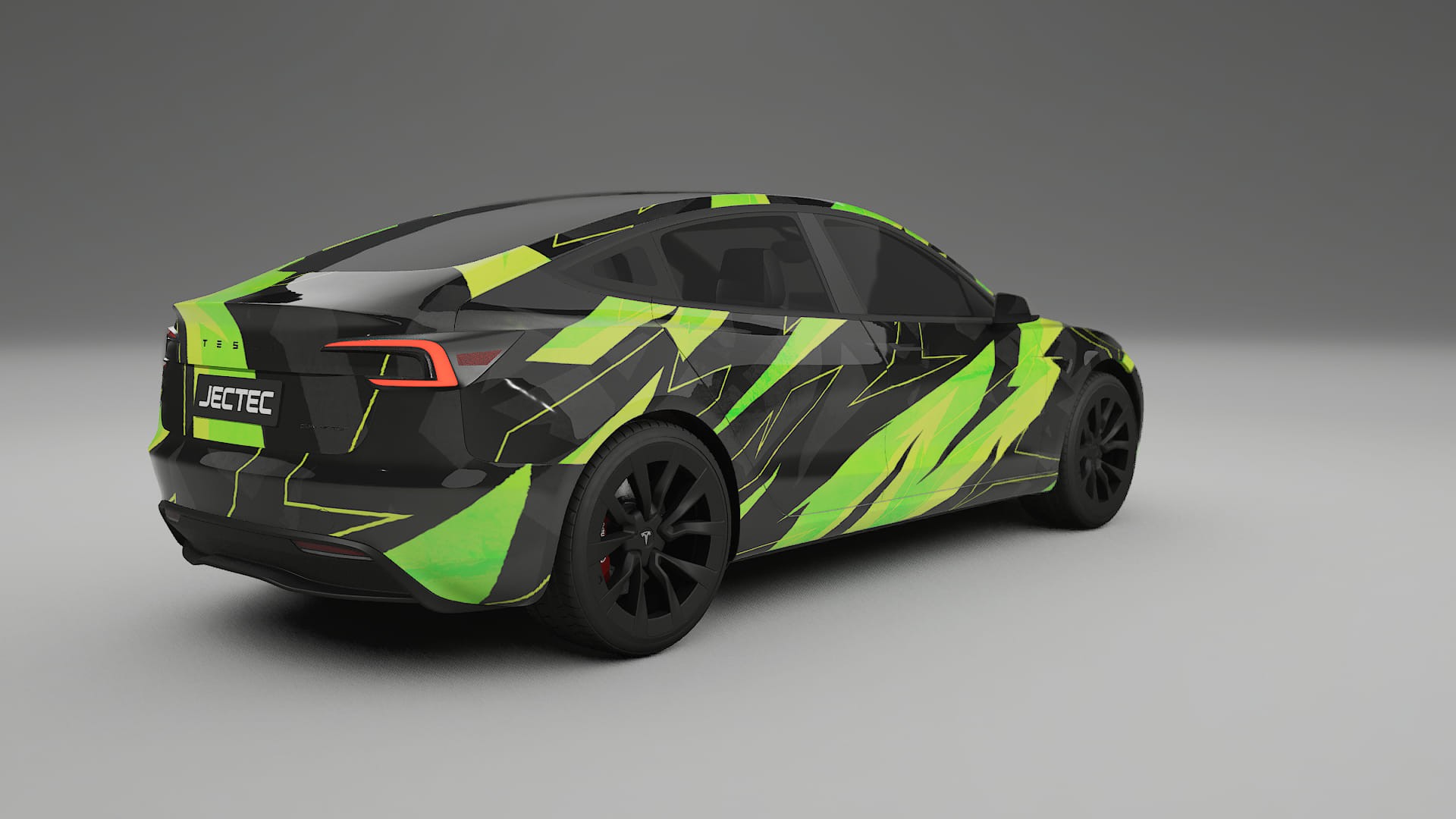 Tesla Model 3 Highland NINJA TURTLES – Kit Wrap PPF Personalizat din Folie de Poliuretan Imprimabilă