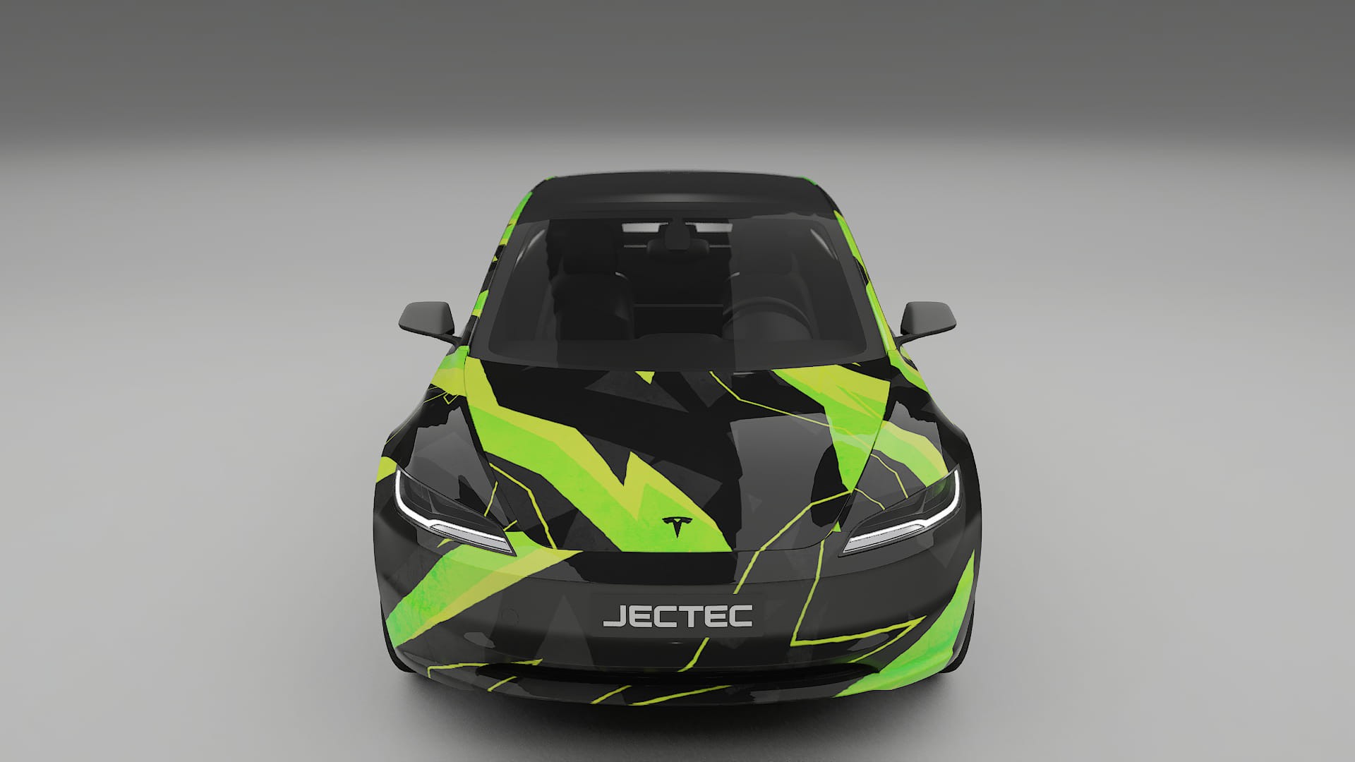 Tesla Model 3 Highland NINJA TURTLES – Kit Wrap PPF Personalizat din Folie de Poliuretan Imprimabilă