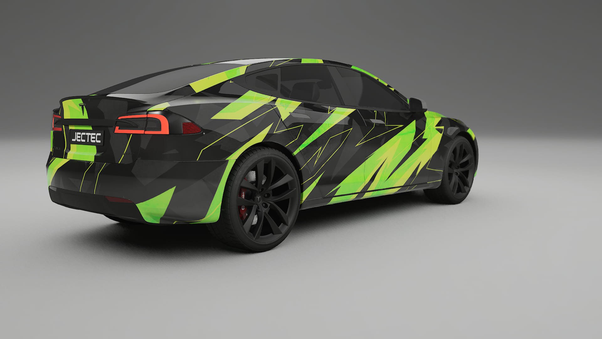 Tesla Model-S Refresh NINJA TURTLES – Kit Wrap PPF Personalizat din Folie de Poliuretan Imprimabilă