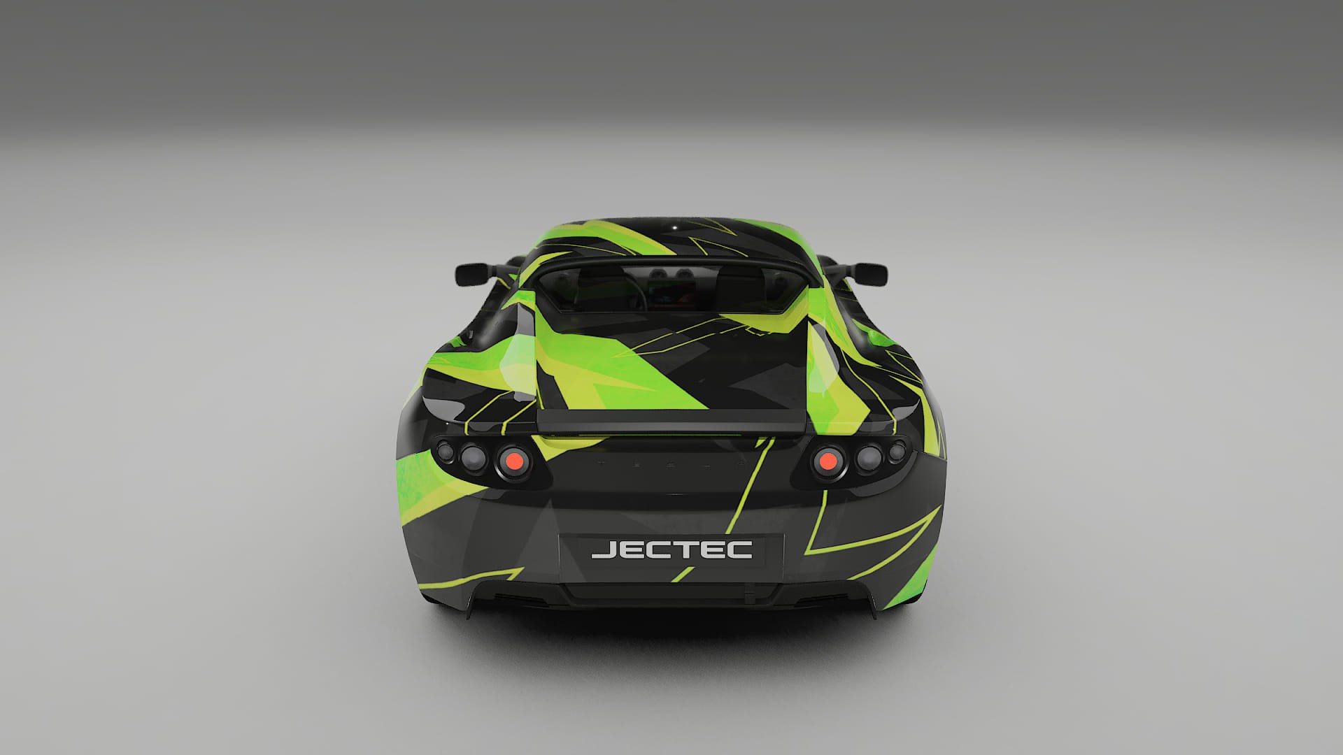 Tesla Roadster 2.5 NINJA TURTLES – Kit Wrap PPF Personalizat din Folie de Poliuretan Imprimabilă