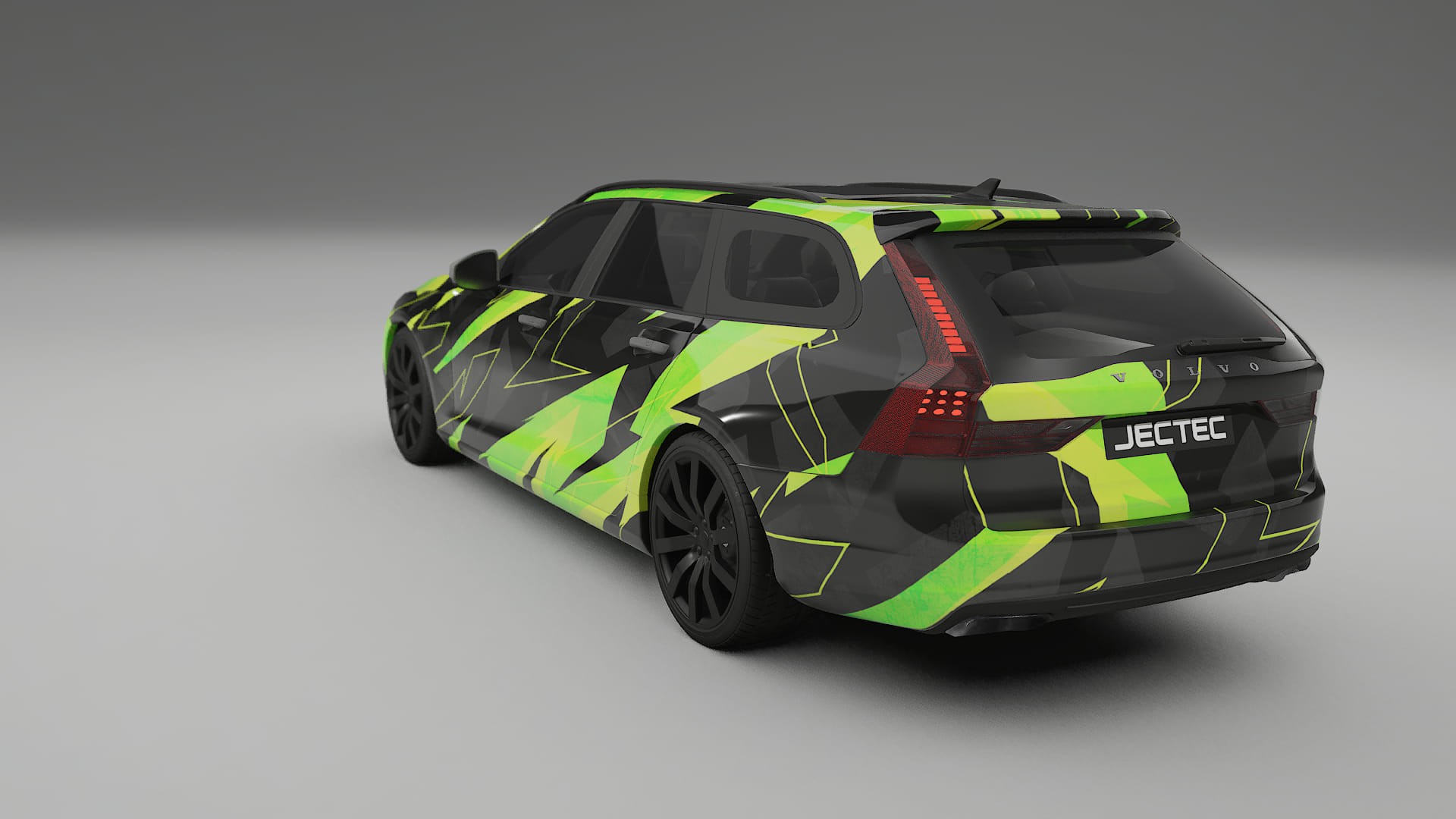 Volvo V90 P5 NINJA TURTLES – Kit Wrap PPF Personalizat din Folie de Poliuretan Imprimabilă