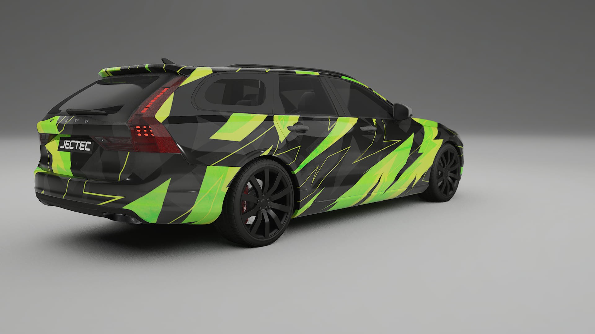 Volvo V90 P5 NINJA TURTLES – Kit Wrap PPF Personalizat din Folie de Poliuretan Imprimabilă