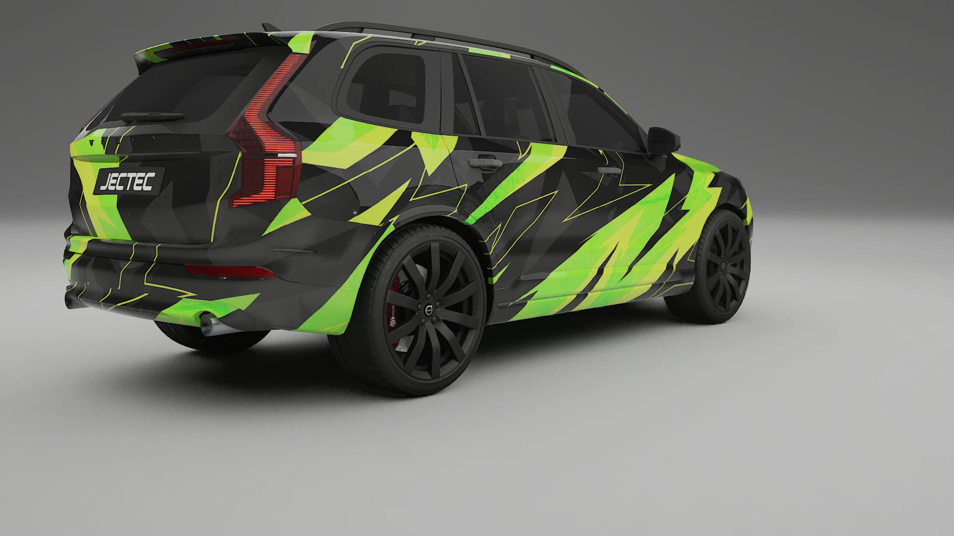 Volvo XC90 SPA NINJA TURTLES – Kit Wrap PPF Personalizat din Folie de Poliuretan Imprimabilă