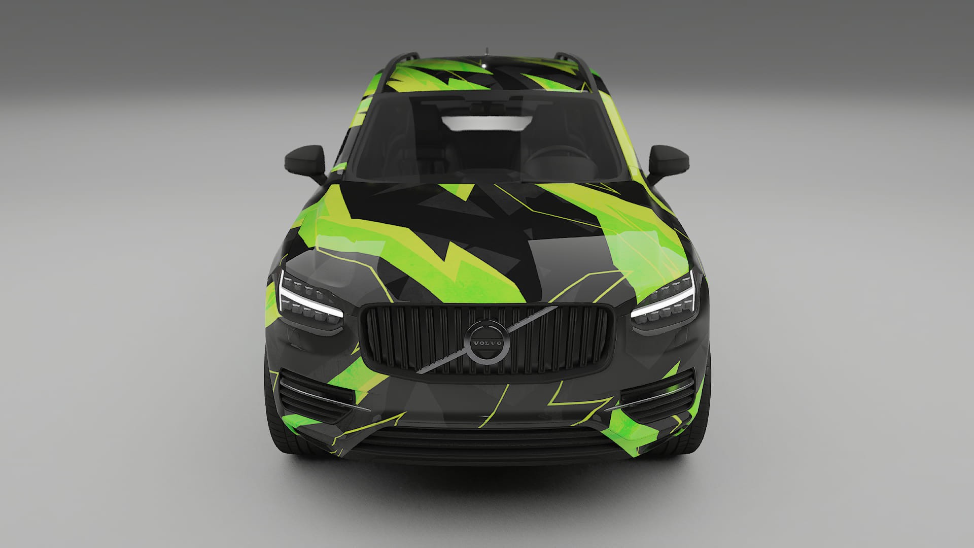 Volvo XC90 SPA NINJA TURTLES – Kit Wrap PPF Personalizat din Folie de Poliuretan Imprimabilă