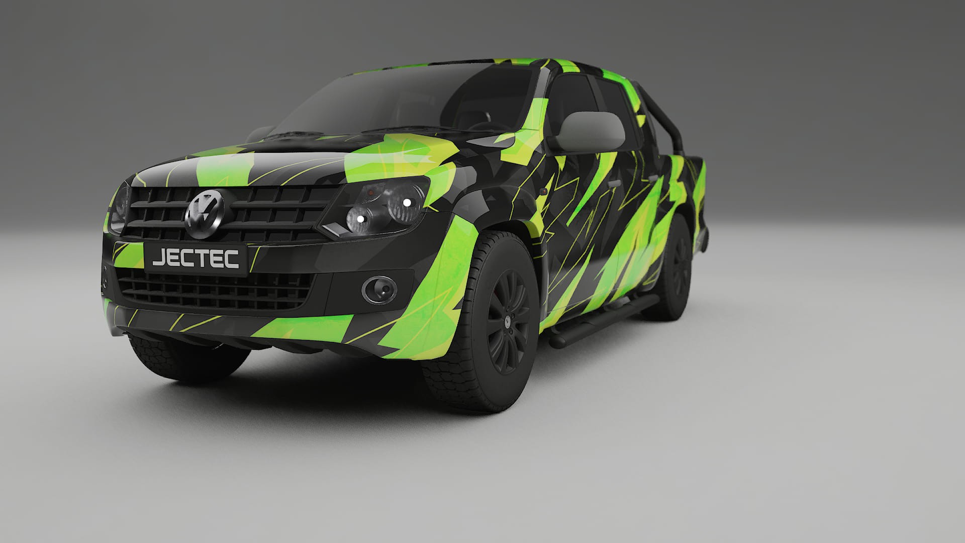 VW Amarok 2H NINJA TURTLES – Kit Wrap PPF Personalizat din Folie de Poliuretan Imprimabilă