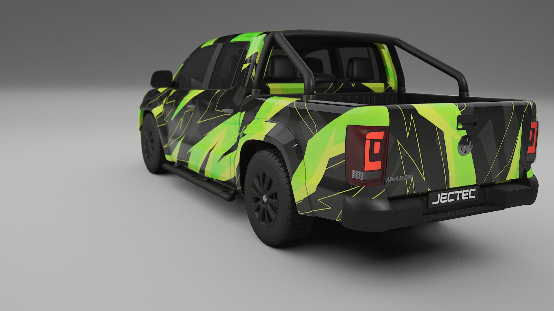 VW Amarok 2H NINJA TURTLES – Kit Wrap PPF Personalizat din Folie de Poliuretan Imprimabilă