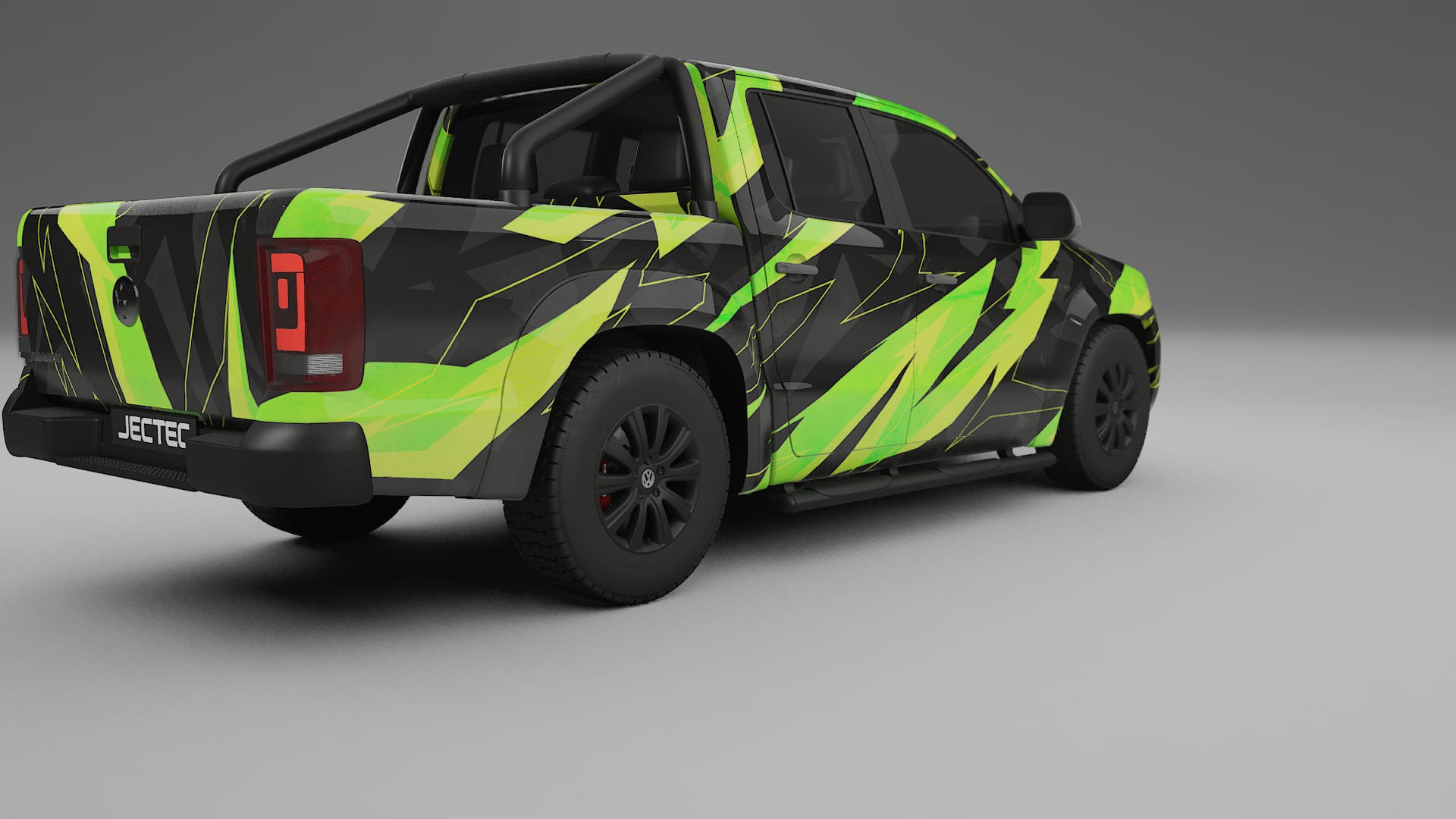 VW Amarok 2H NINJA TURTLES – Kit Wrap PPF Personalizat din Folie de Poliuretan Imprimabilă