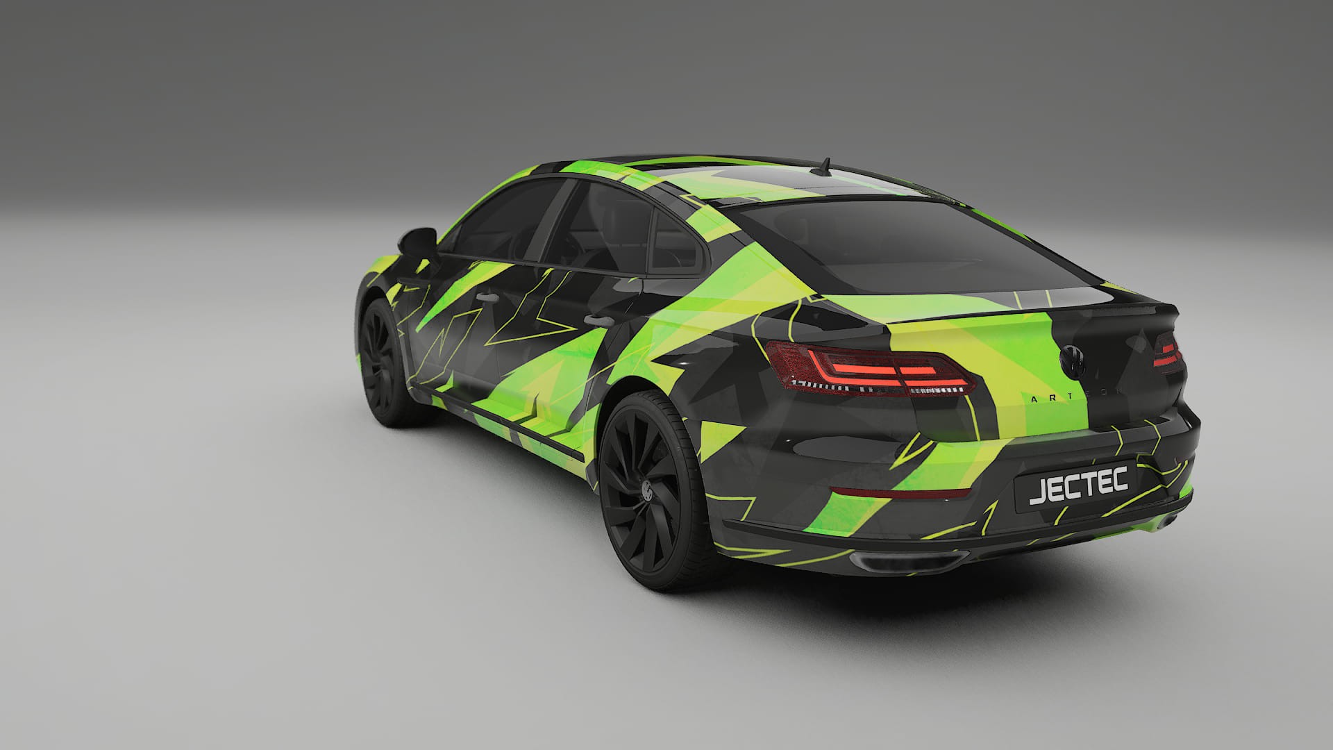 VW Arteon R 3H prefacelift pre-LCI NINJA TURTLES – Kit Wrap PPF Personalizat din Folie de Poliuretan Imprimabilă