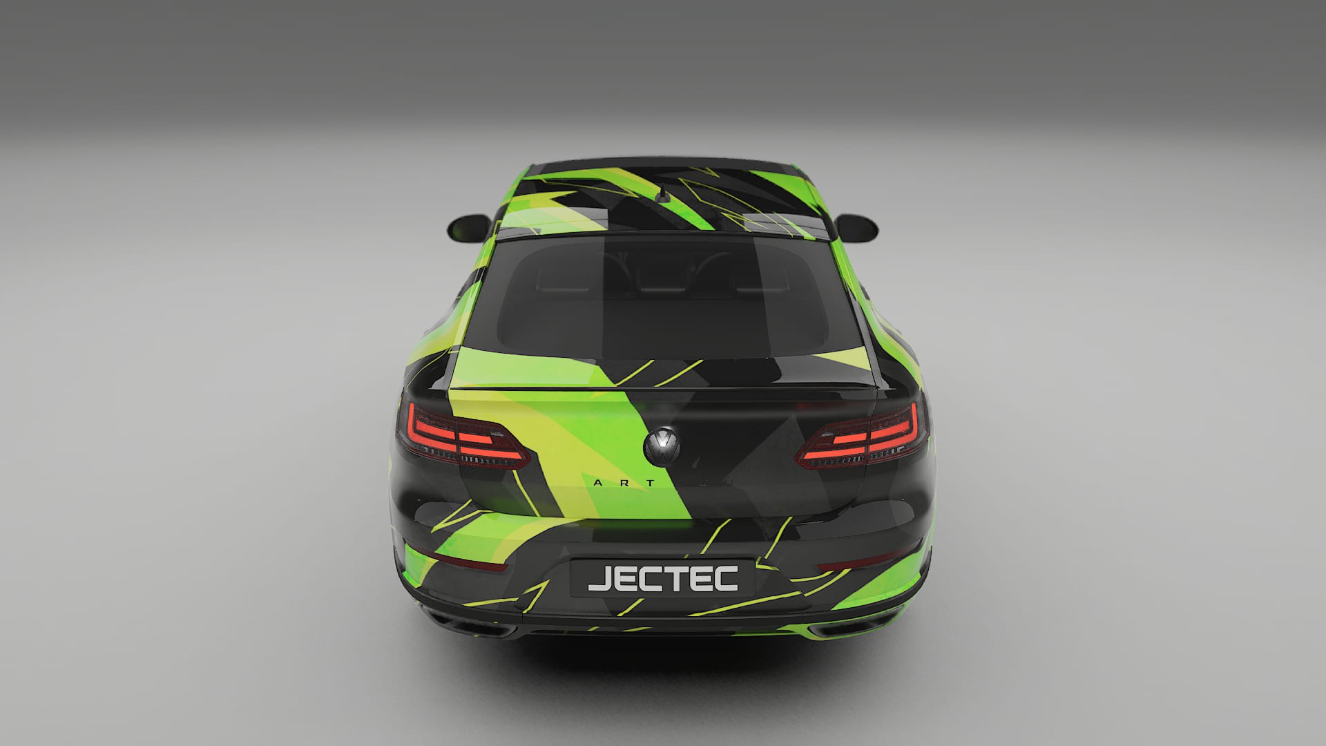VW Arteon R 3H prefacelift pre-LCI NINJA TURTLES – Kit Wrap PPF Personalizat din Folie de Poliuretan Imprimabilă