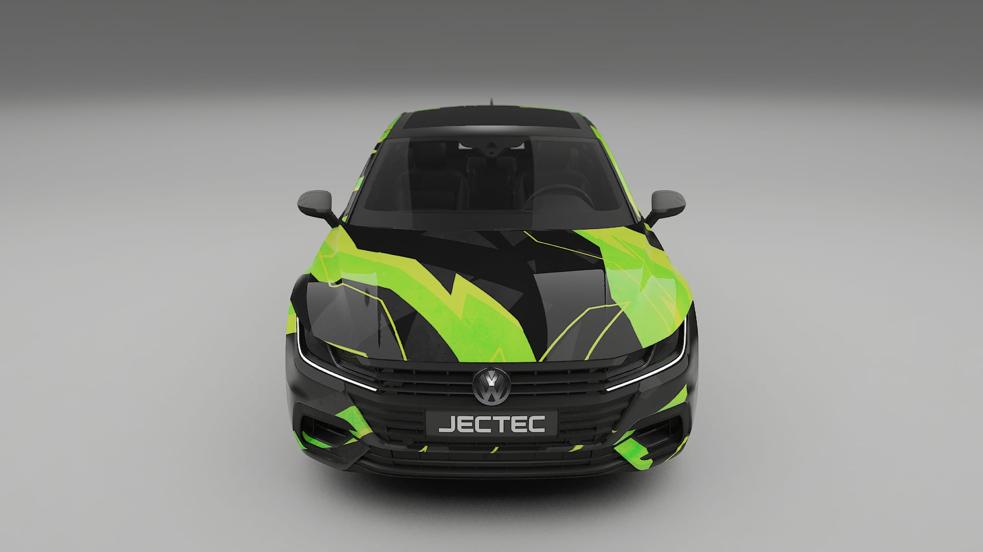 VW Arteon R 3H prefacelift pre-LCI NINJA TURTLES – Kit Wrap PPF Personalizat din Folie de Poliuretan Imprimabilă