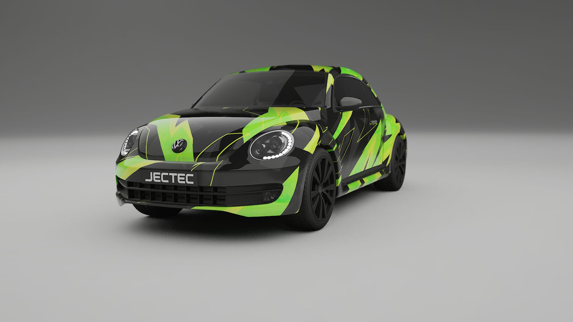 VW Beetle A5 prefacelift pre-LCI NINJA TURTLES – Kit Wrap PPF Personalizat din Folie de Poliuretan Imprimabilă