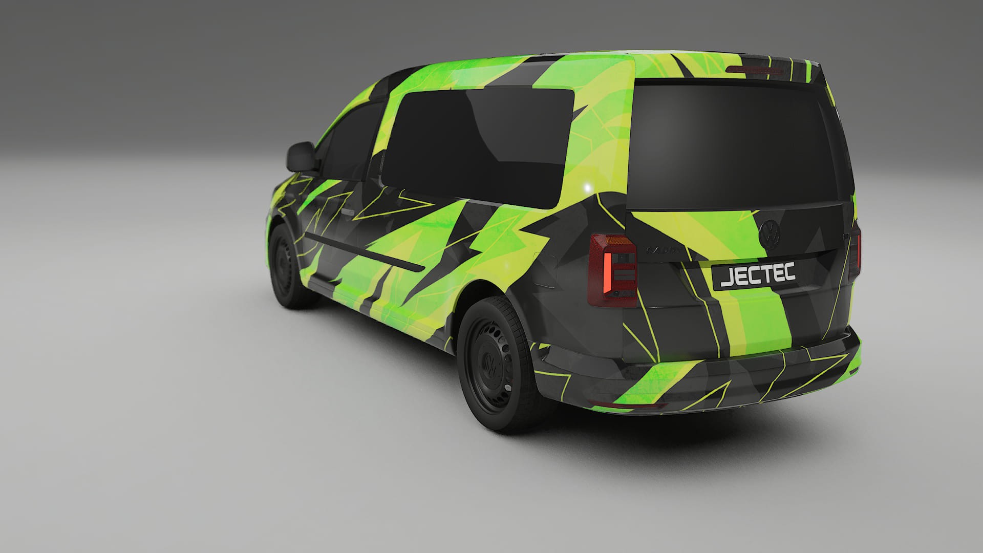 VW Caddy Maxi SB NINJA TURTLES – Kit Wrap PPF Personalizat din Folie de Poliuretan Imprimabilă