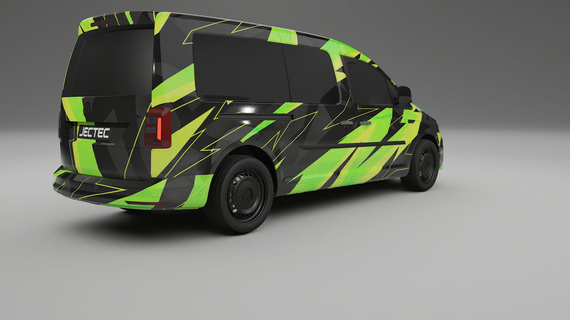 VW Caddy Maxi SB NINJA TURTLES – Kit Wrap PPF Personalizat din Folie de Poliuretan Imprimabilă