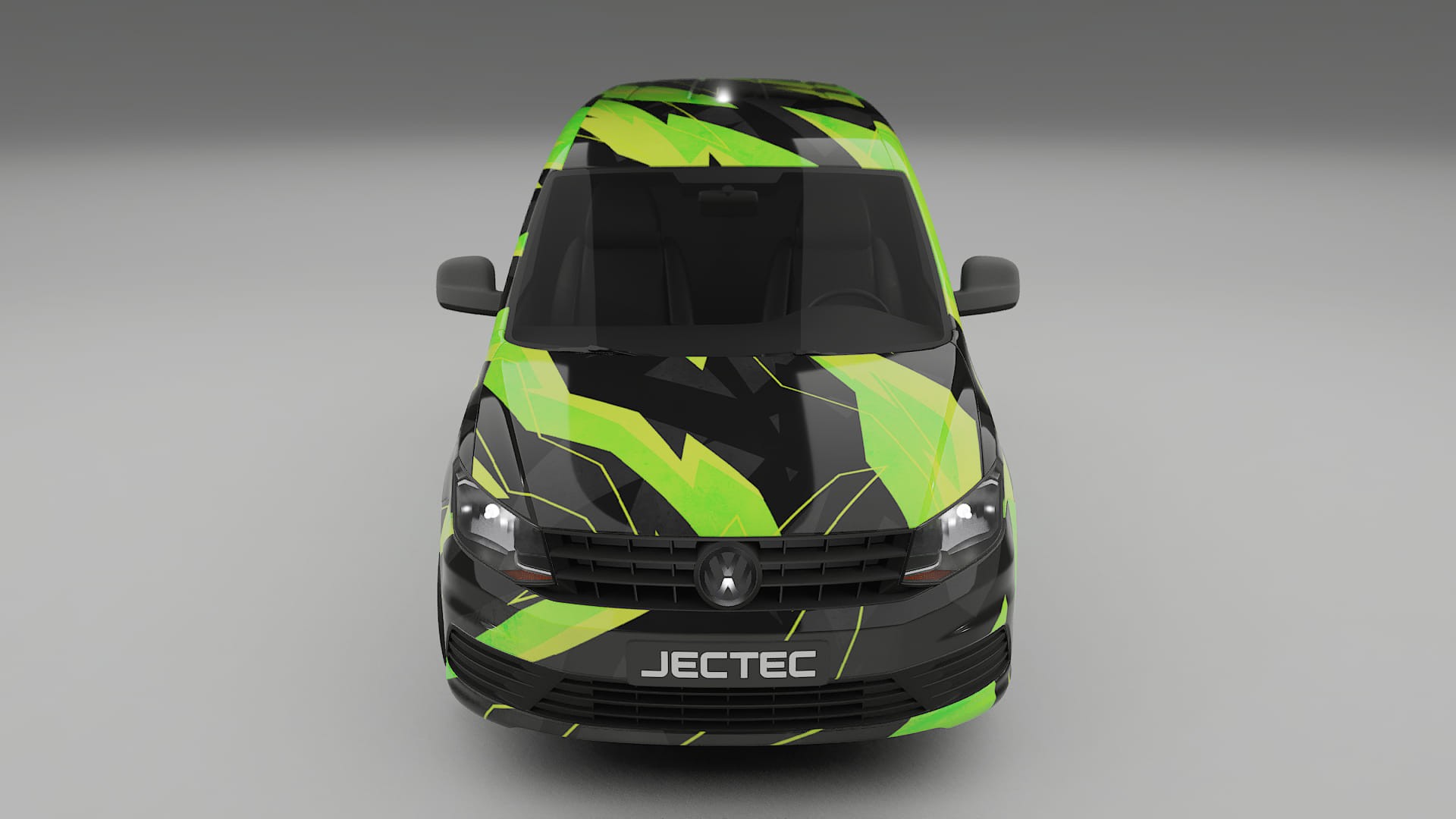 VW Caddy Maxi SB NINJA TURTLES – Kit Wrap PPF Personalizat din Folie de Poliuretan Imprimabilă