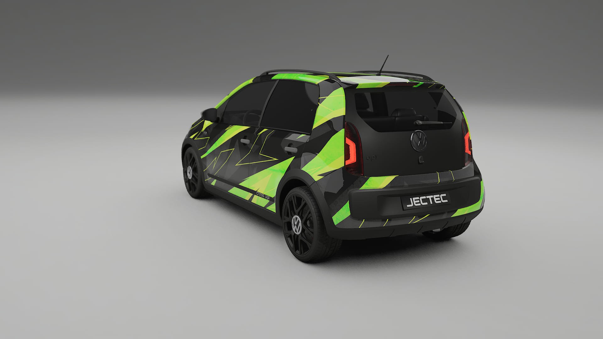 VW Cross Up NINJA TURTLES – Kit Wrap PPF Personalizat din Folie de Poliuretan Imprimabilă