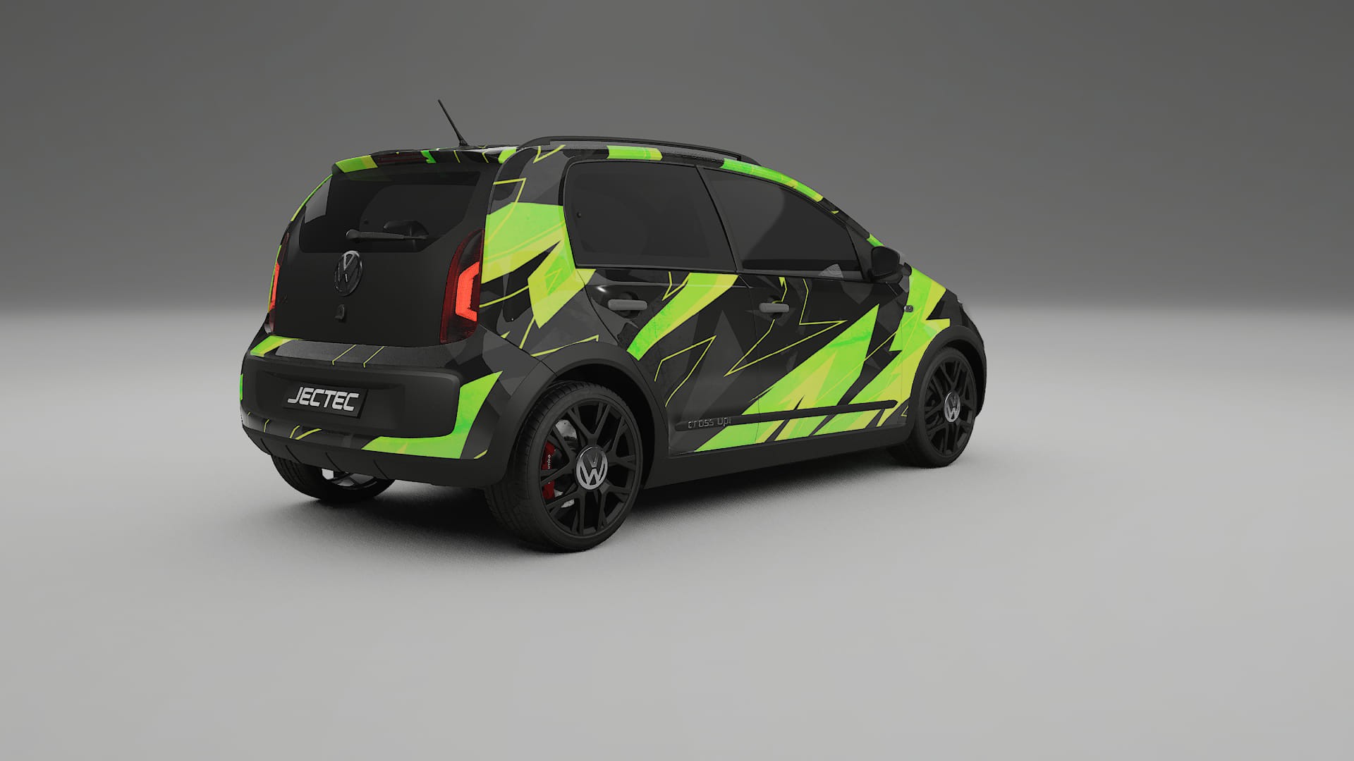 VW Cross Up NINJA TURTLES – Kit Wrap PPF Personalizat din Folie de Poliuretan Imprimabilă