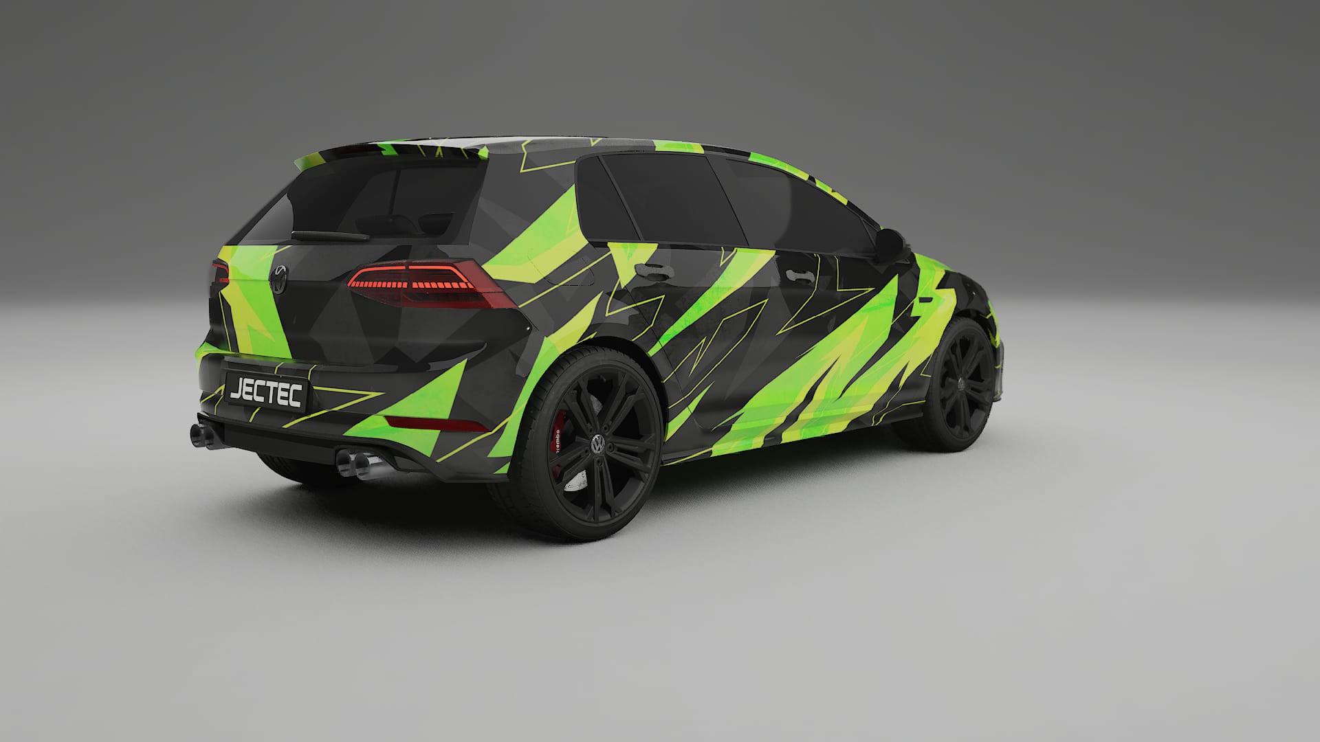 VW Golf Mk7 NINJA TURTLES – Kit Wrap PPF Personalizat din Folie de Poliuretan Imprimabilă