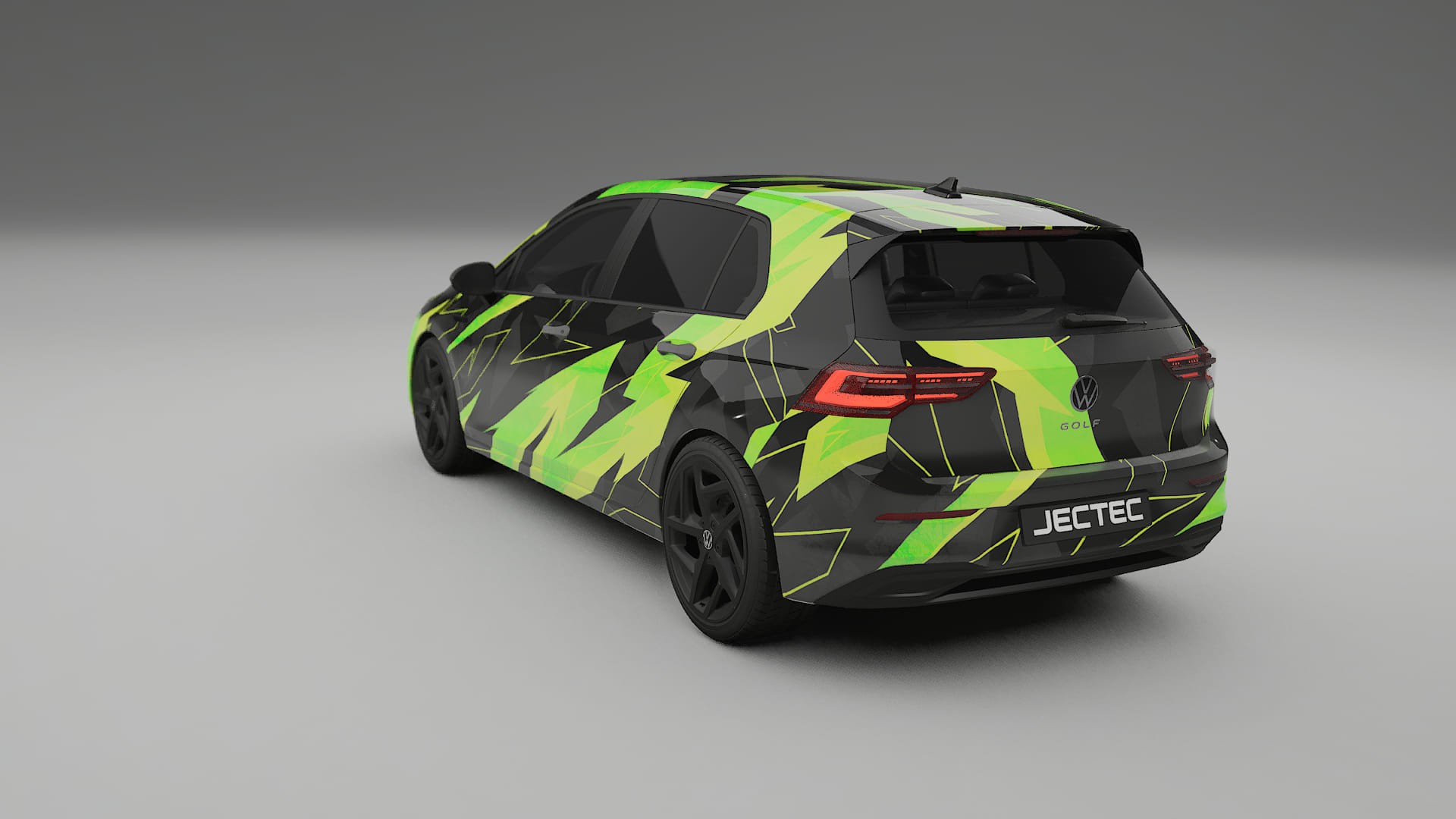 VW Golf Mk8 NINJA TURTLES – Kit Wrap PPF Personalizat din Folie de Poliuretan Imprimabilă