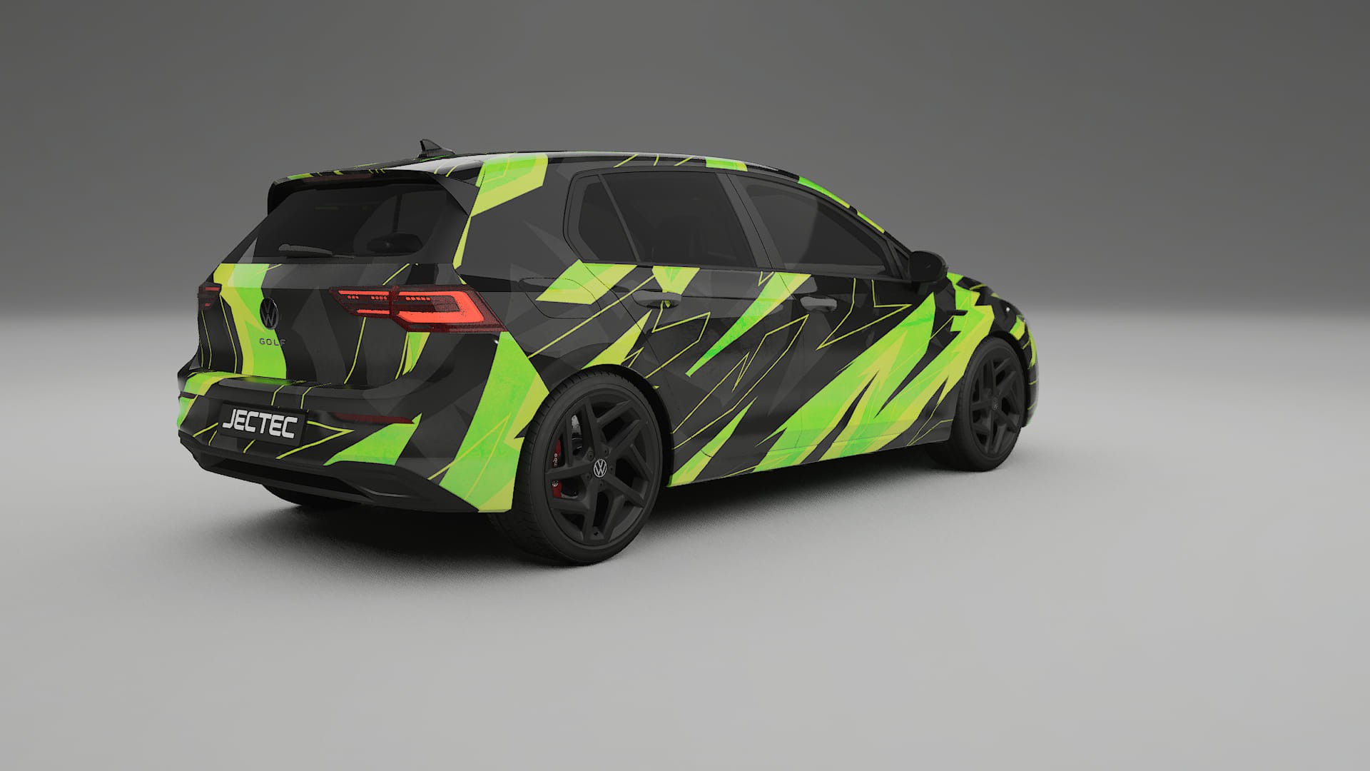 VW Golf Mk8 NINJA TURTLES – Kit Wrap PPF Personalizat din Folie de Poliuretan Imprimabilă