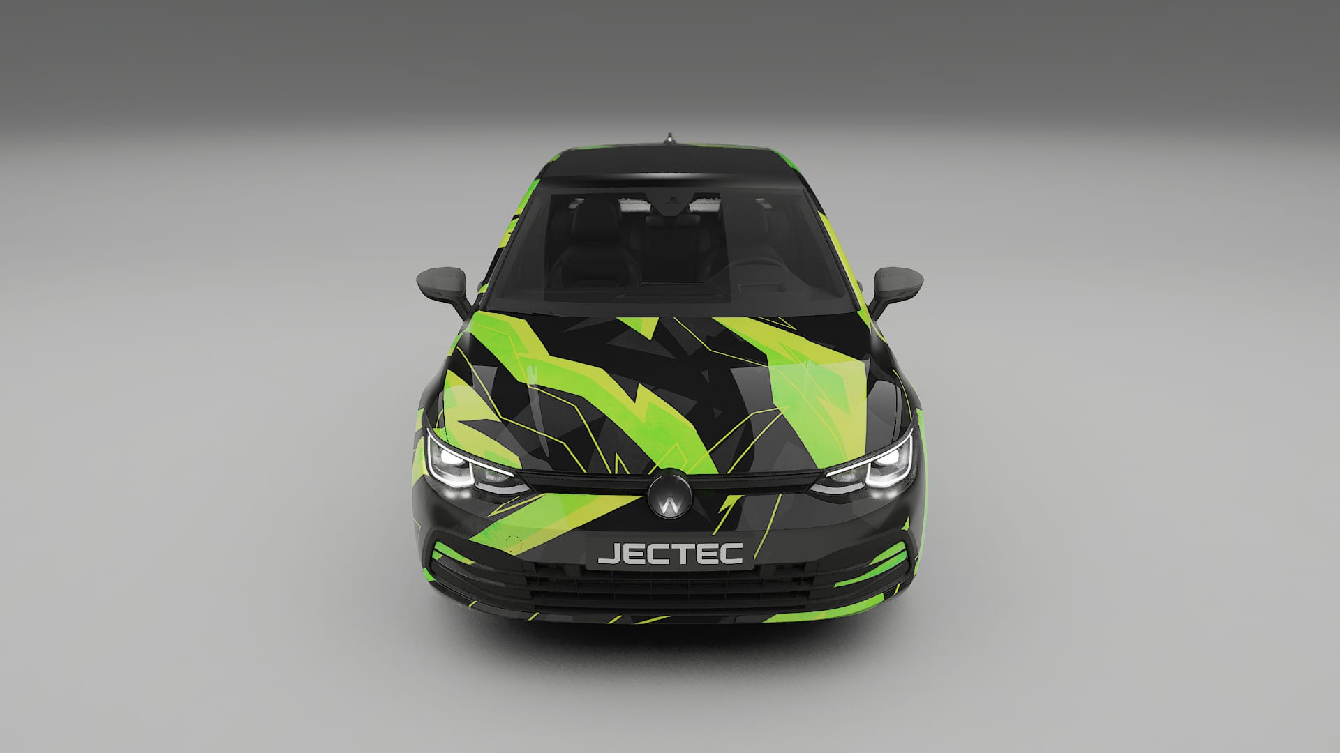 VW Golf Mk8 NINJA TURTLES – Kit Wrap PPF Personalizat din Folie de Poliuretan Imprimabilă