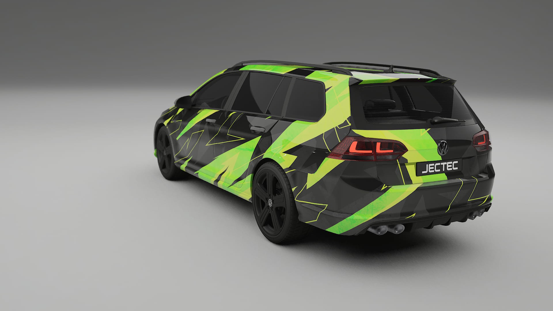 VW Golf Variant Mk7 NINJA TURTLES – Kit Wrap PPF Personalizat din Folie de Poliuretan Imprimabilă